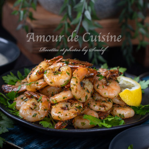 garlic butter sauteed prawn