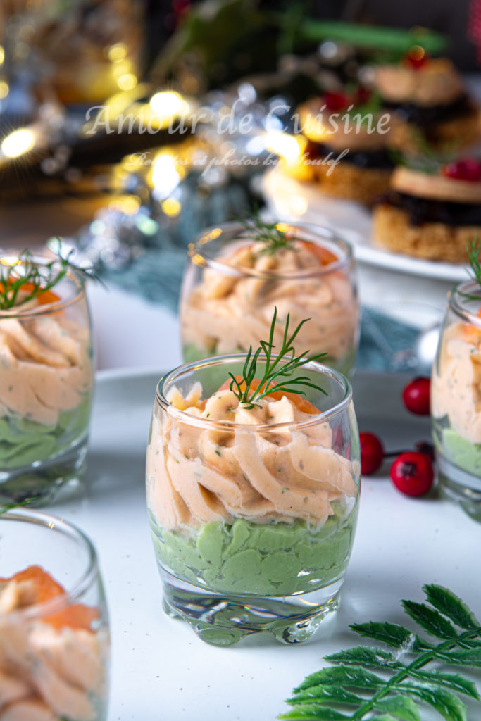 Festive Avocado and Salmon Starter