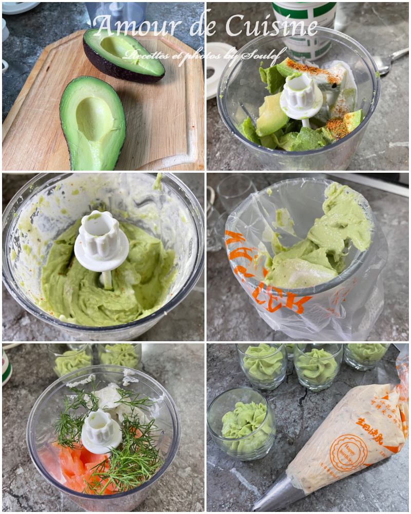 How to make avocado and smoked salmon appetizer