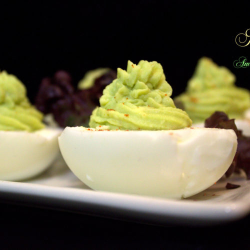 avocado deviled eggs