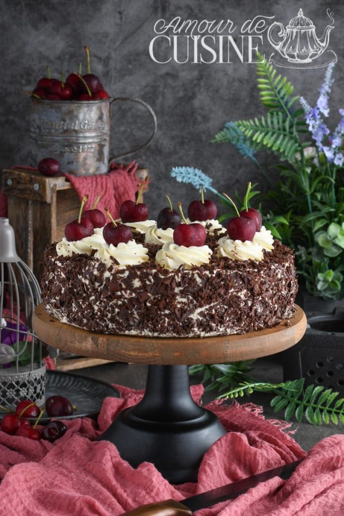 Black forest cake recipe