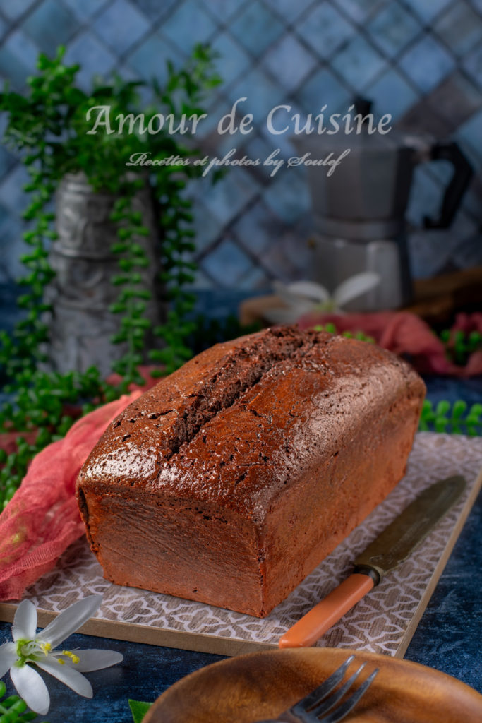 Moist chocolate bread