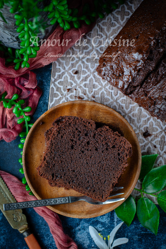 Chocolate loaf cake recipe