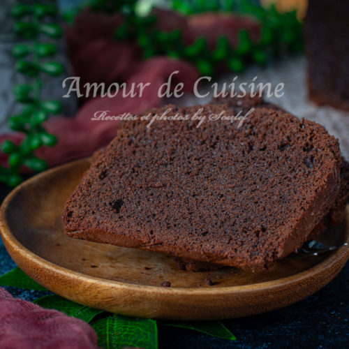 chocolate bread (chocolate loaf cake)