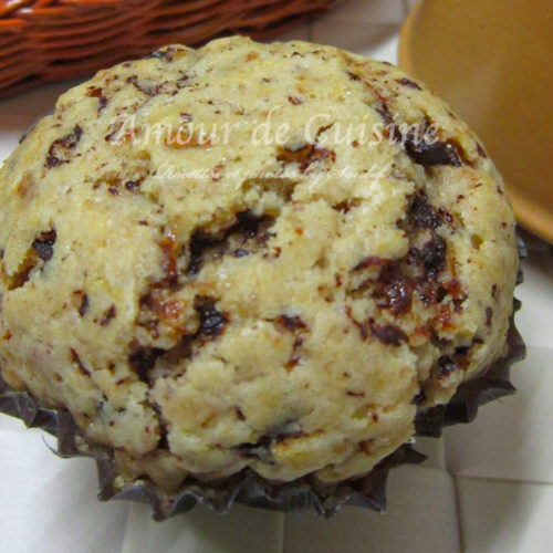 chocolat biscoff muffins