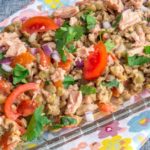 lentil salad with tuna