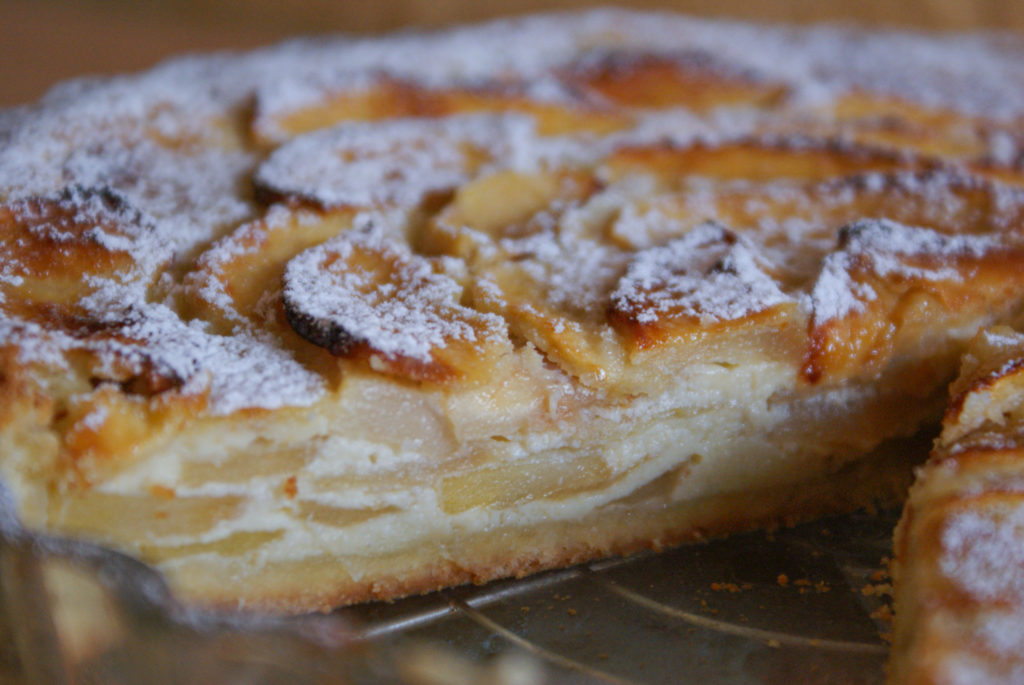 Apple french tart