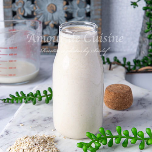 Homemade oat milk