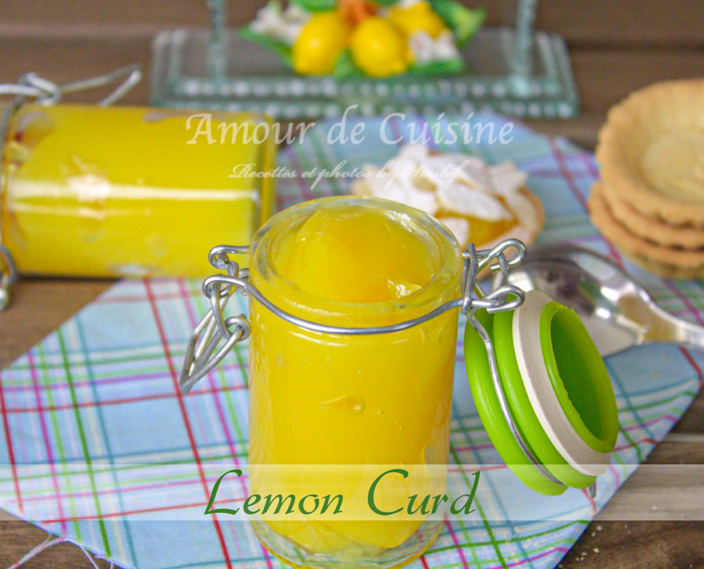 Lemon curd easy recipe