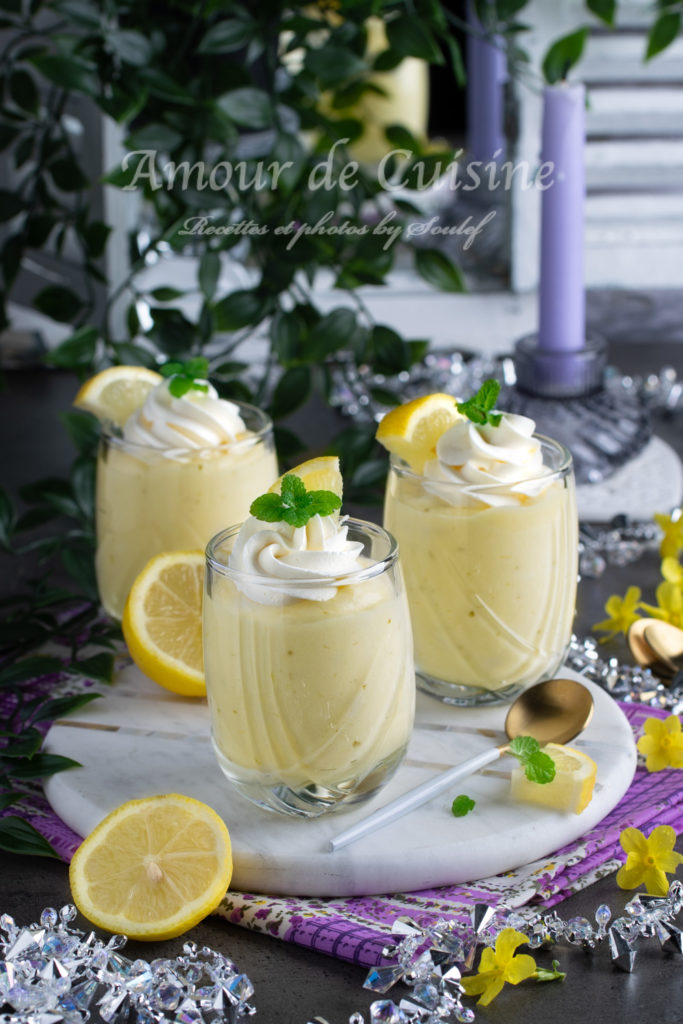 easy lemon mousse recipe