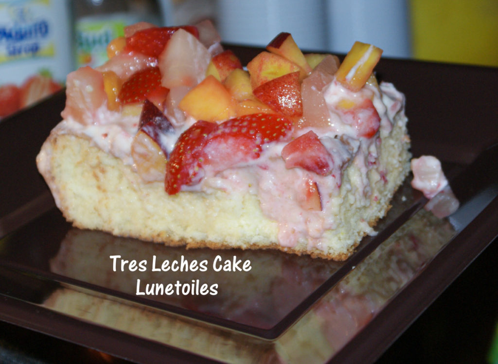 Fruity Tres leches cake recipe