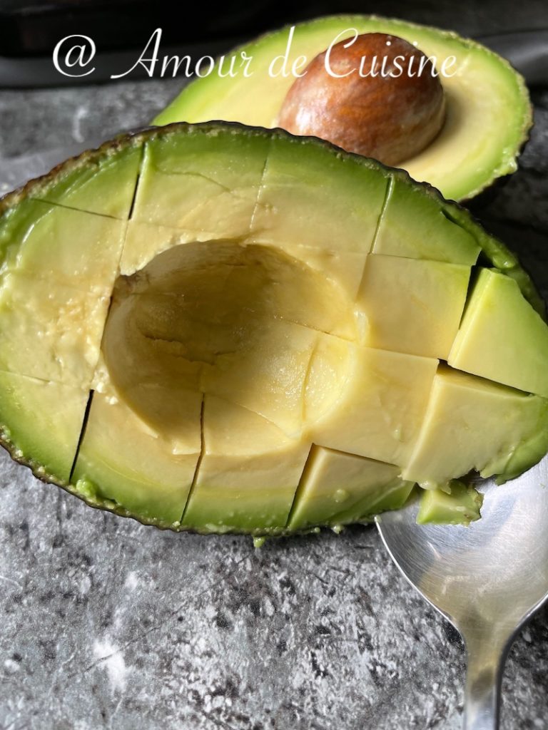 Ripe avocado