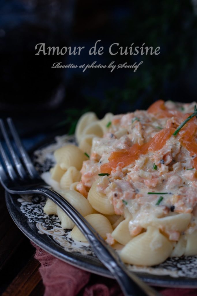 smoked salmon pasta recipe