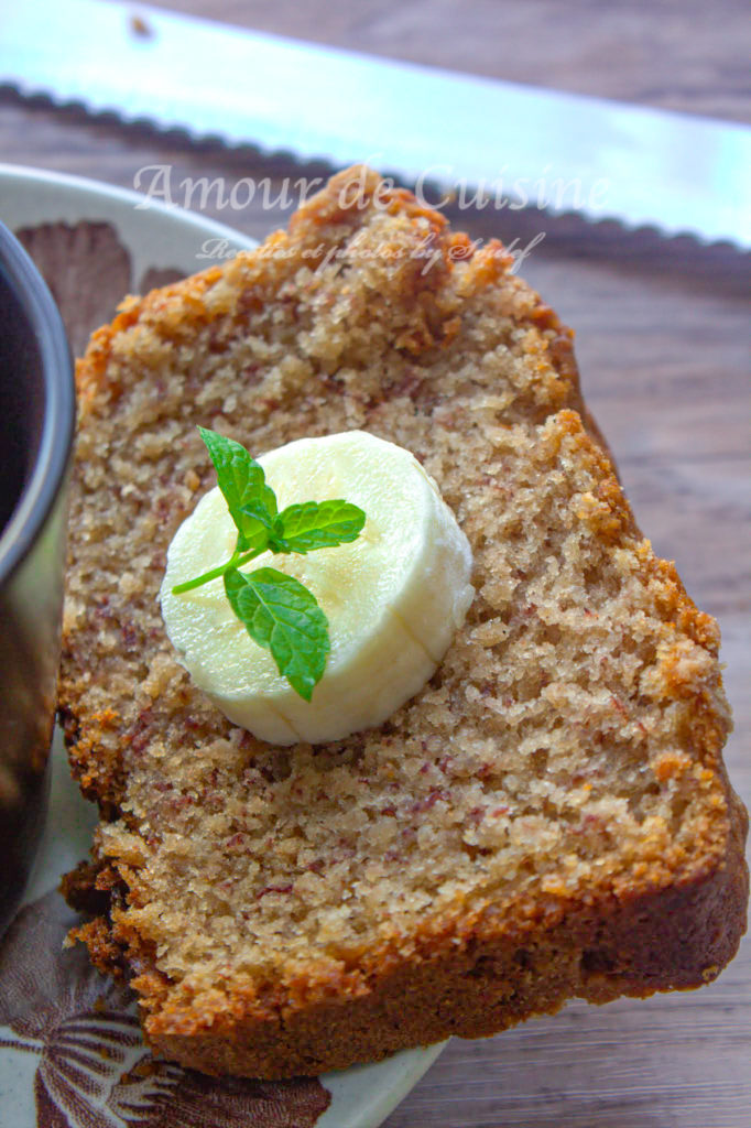 Moist banana bread