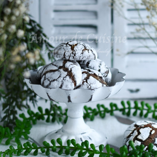 chocolate crinkle cookies