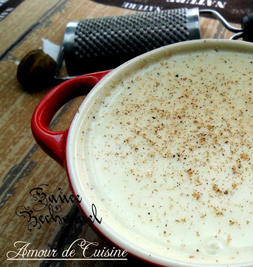 creamy bechamel sauce