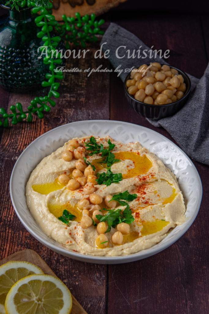 Homemade hummus recipe