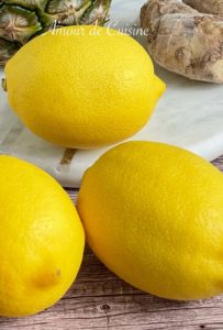 Fresh lemon