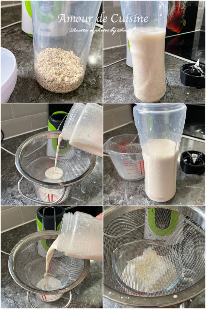 how to make oat milk from scratch