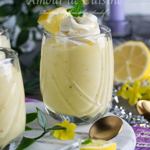 lemon mousse gelatin free