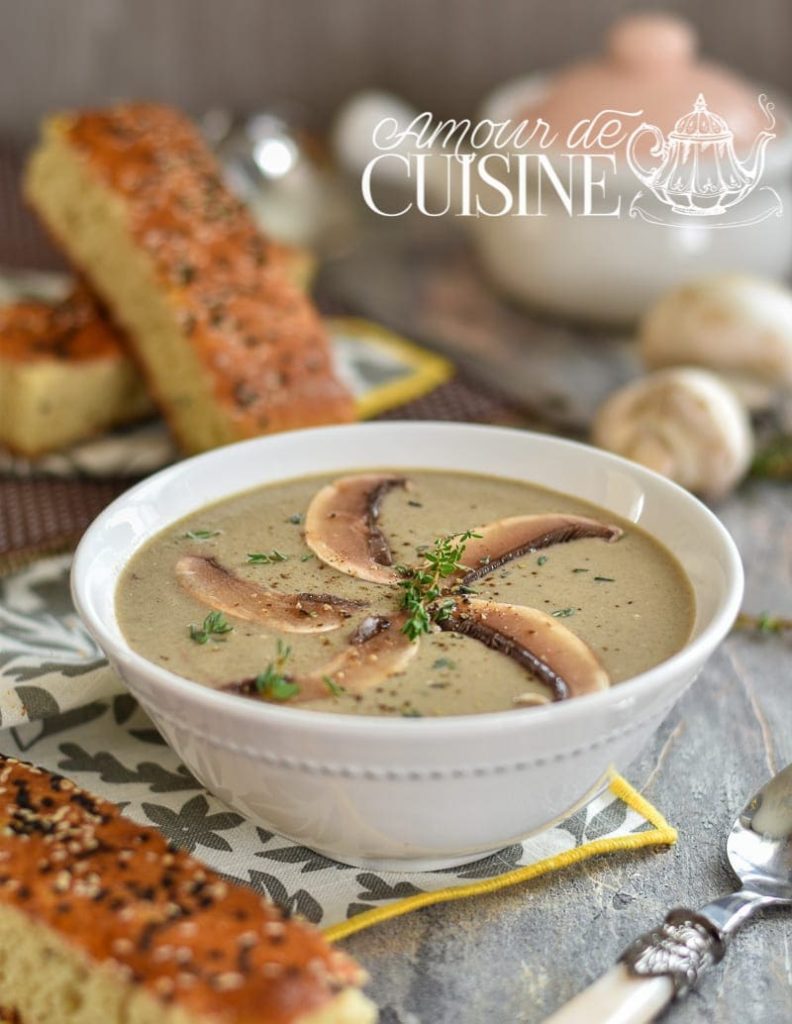 creamy mushroom soup