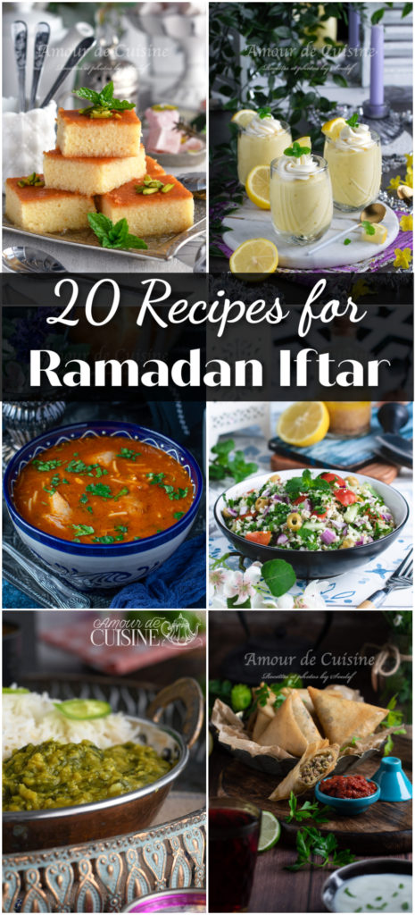 20 recipes for Ramadan Iftar