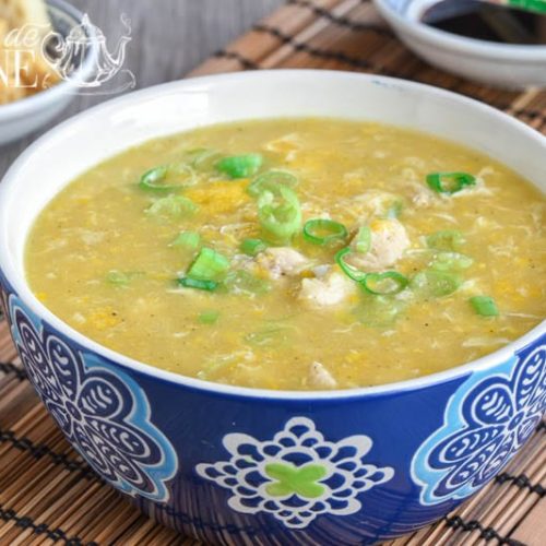 chicken and corn soup