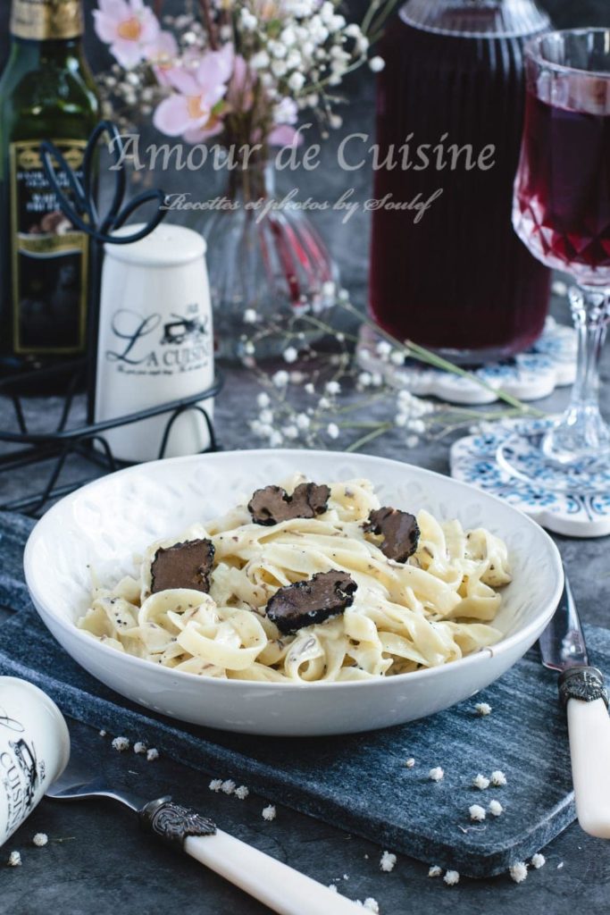 Creamy truffle pasta recipe