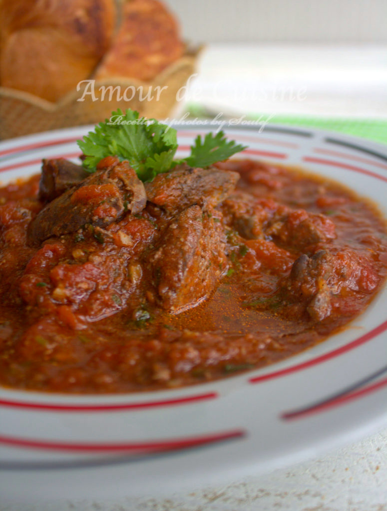 Chicken liver dish