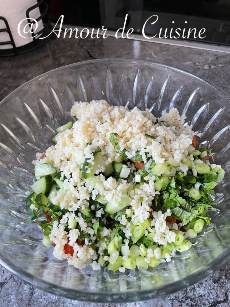 ingredients for tabbouleh recipe