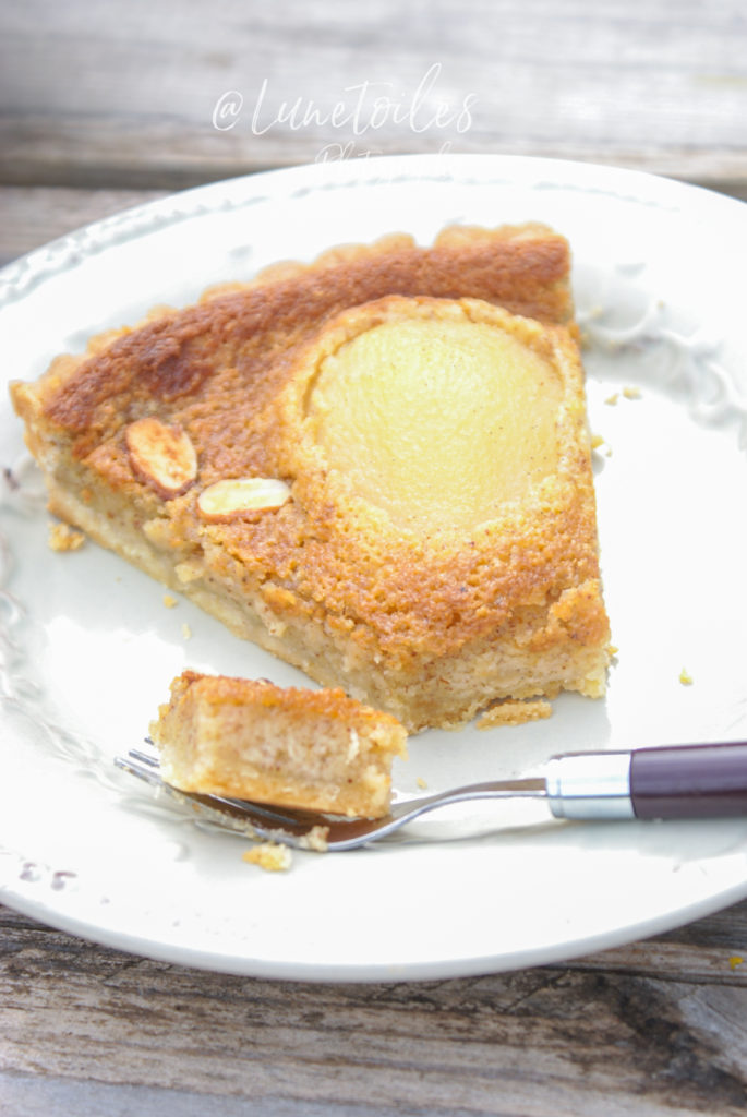 Bourdaloue pear tart -Parisien classic