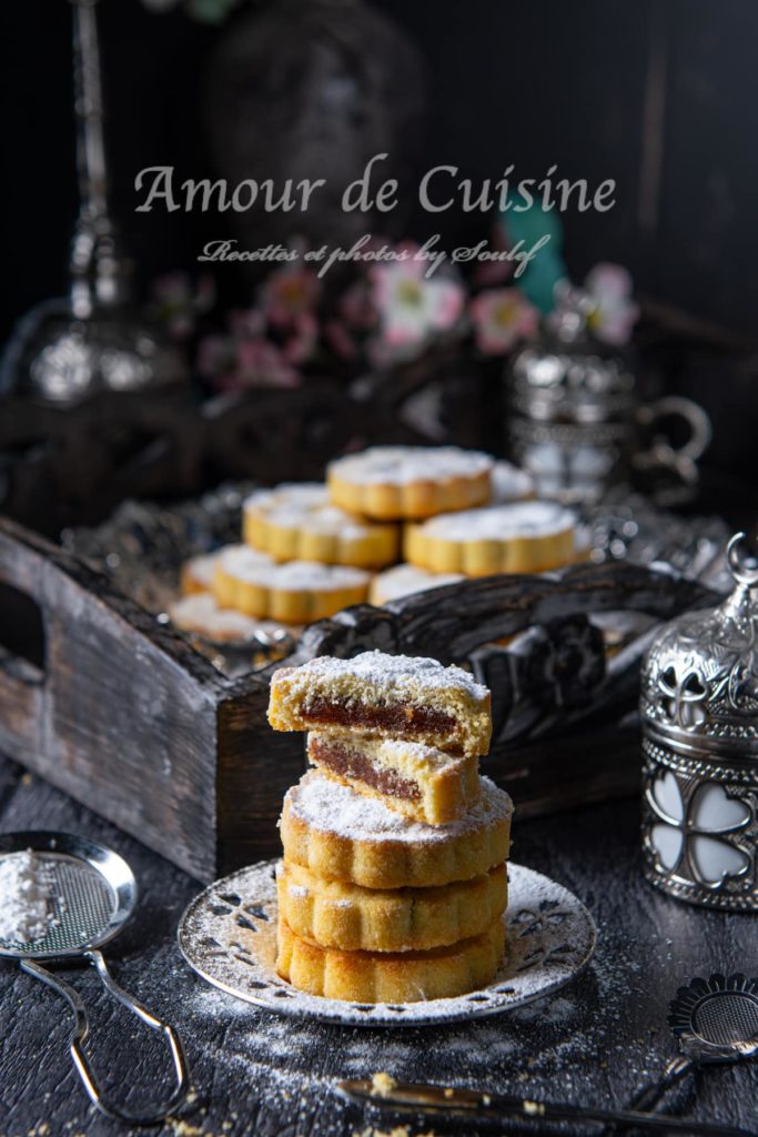 Lebanese maamoul cookies